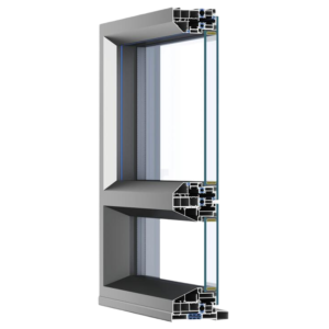 Jingshu 115 Hidden Fan Hidden Frame Curtain Wall Window